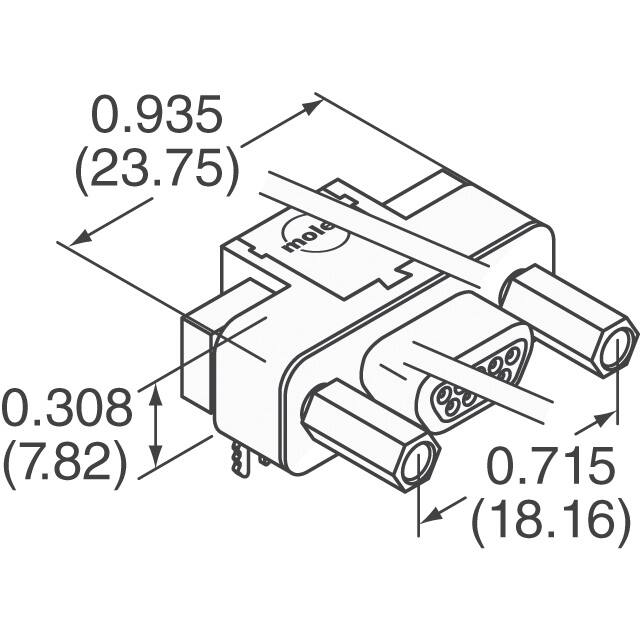836129020 Molex  D-Sub-Steckverbinderbaugruppen